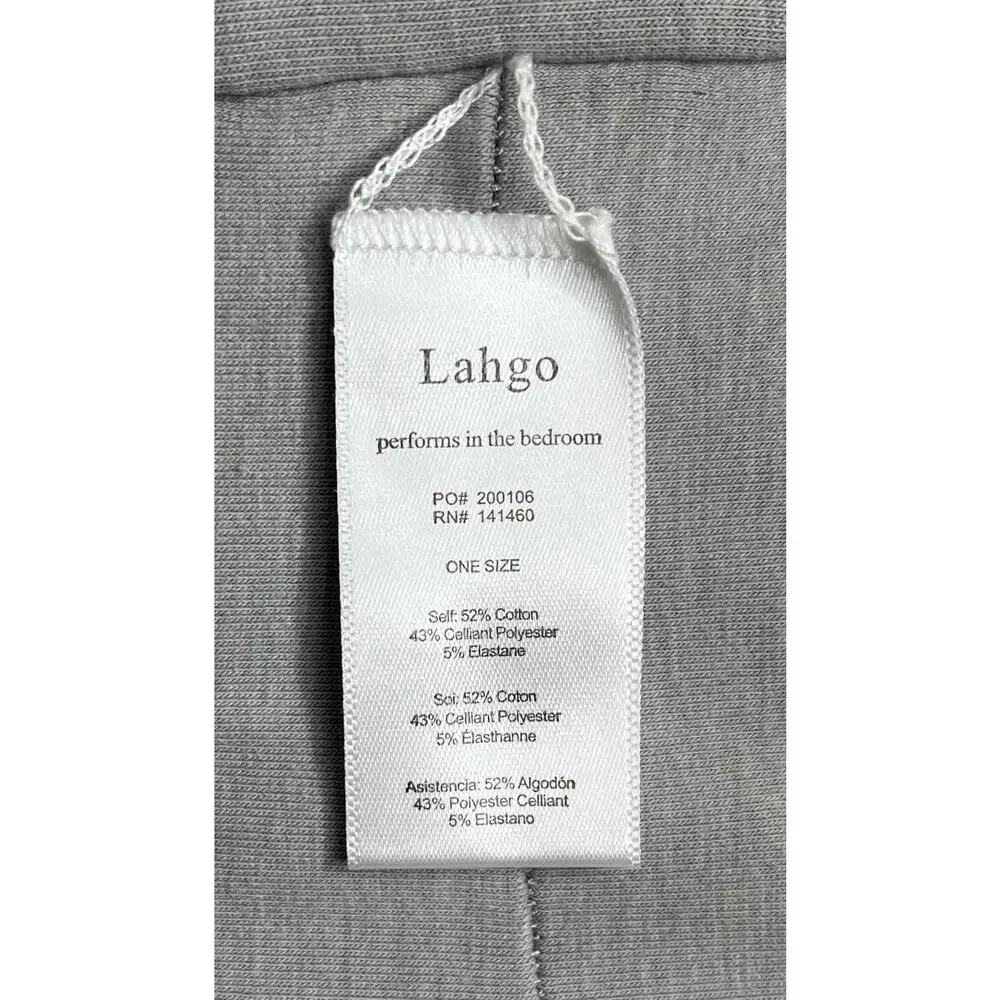 4-36 LUNYA LAHGO Washable Cotton Restore Sleep Mask Light-Gray